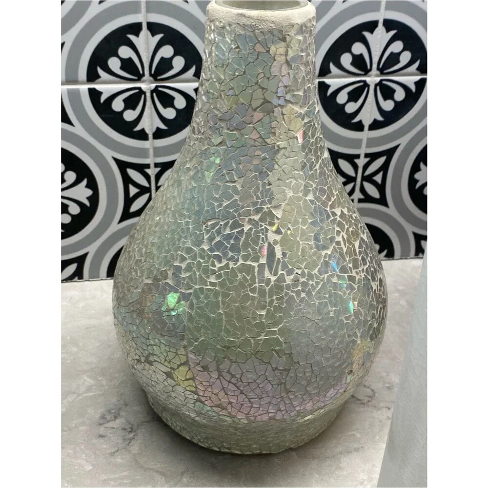 Scentsy Diffuser and Enchant Handmade Mosaic Glass Shade